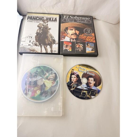 Other - Peliculas Mexicanas - Vicente Fernandez /Pancho Villa Mas 4 La India María DVD